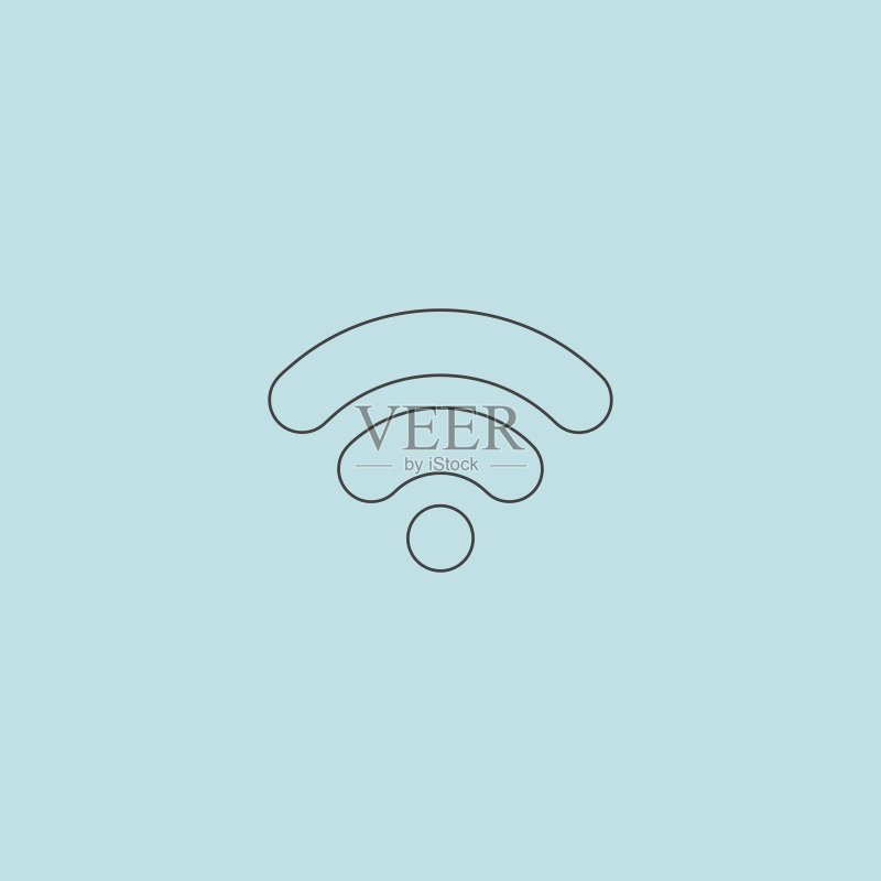 Wifi网络,互联网区域图标图标素材