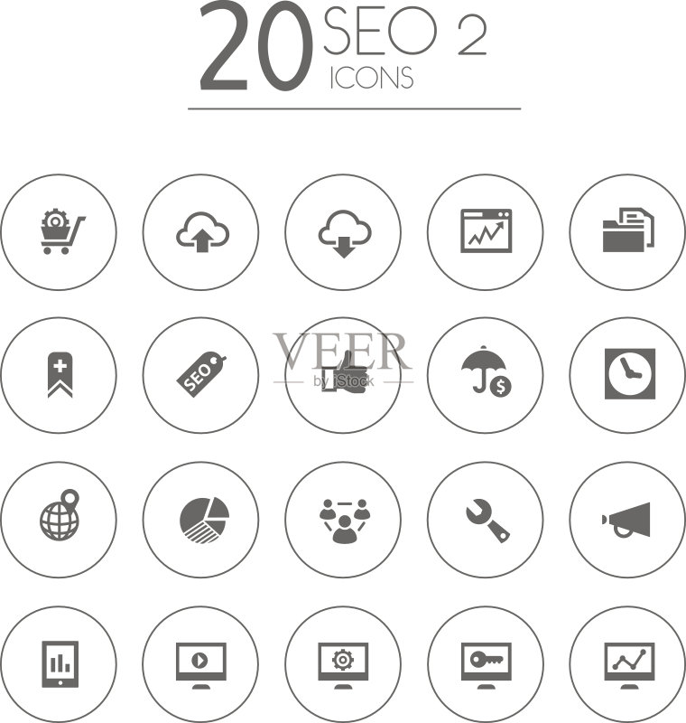 细线SEO 2图标图标素材