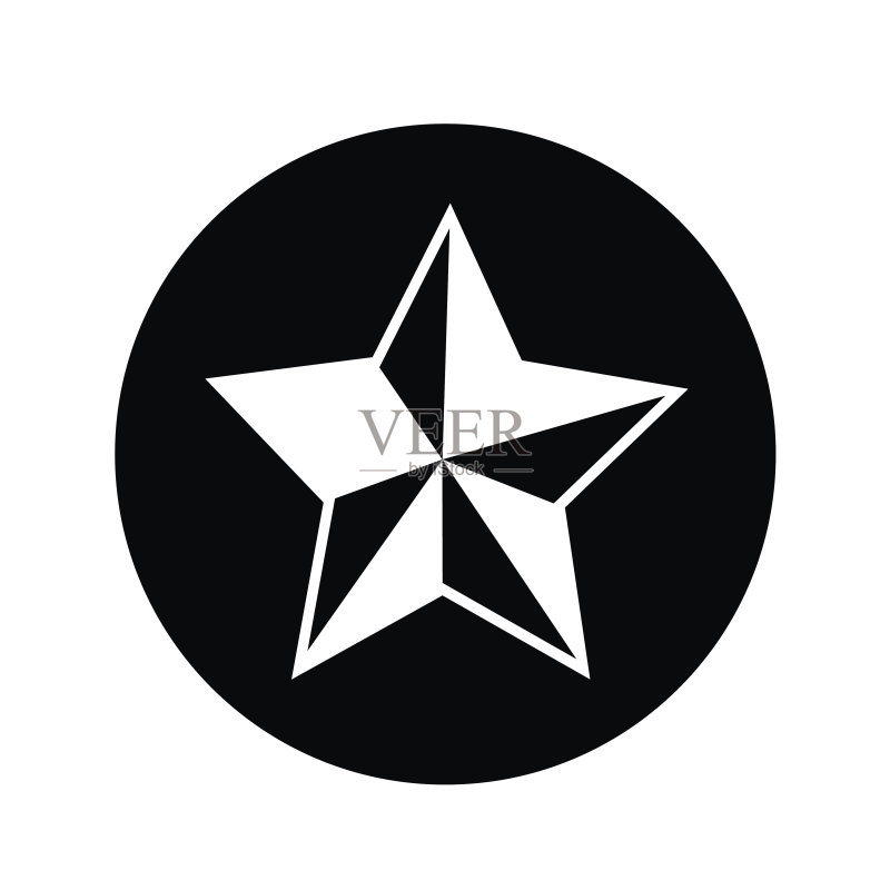 星星图标插画设计图标素材
