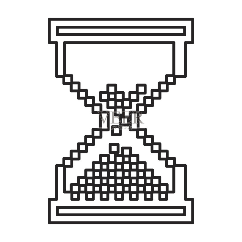 时间沙漏隔离图标图标素材