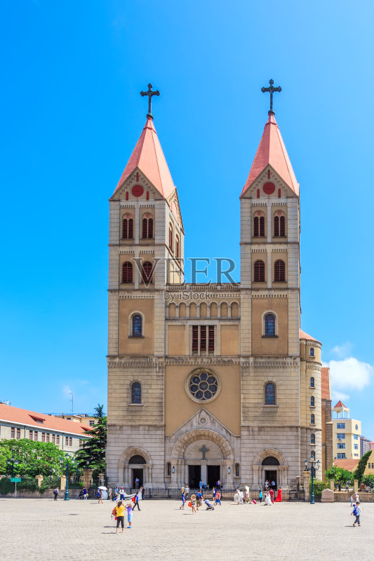 青岛美丽的风景正版图片素材