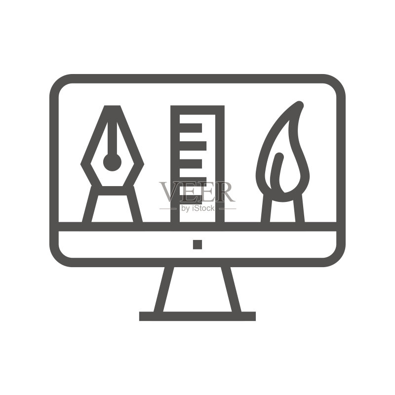 工具线性图标图标素材