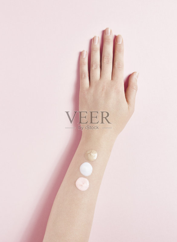 女性手部皮肤护理常规产品样本正版图片素材