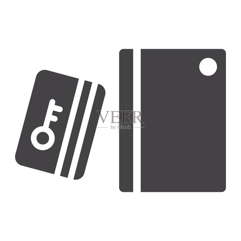 带键盘的刷卡器图标素材