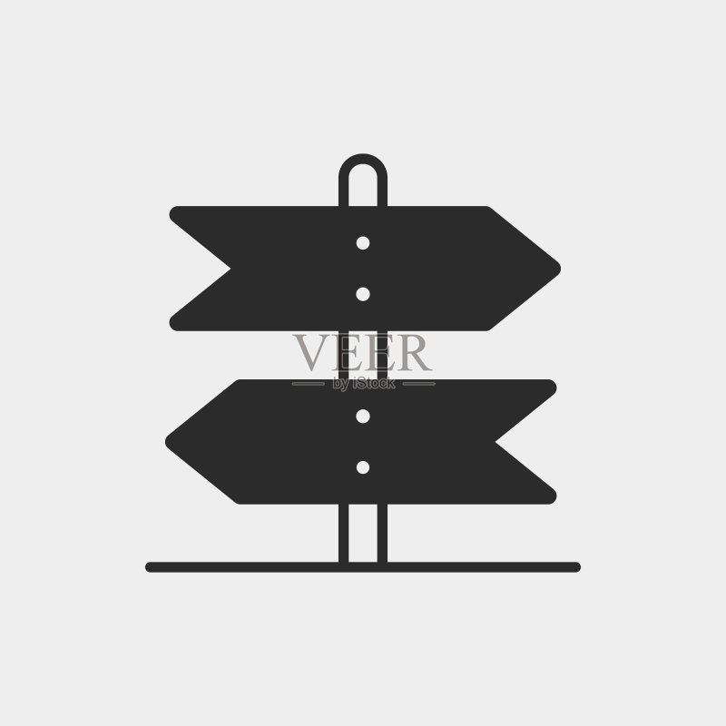 路标图标图标素材