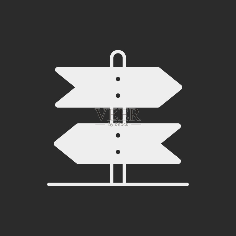 路标图标图标素材