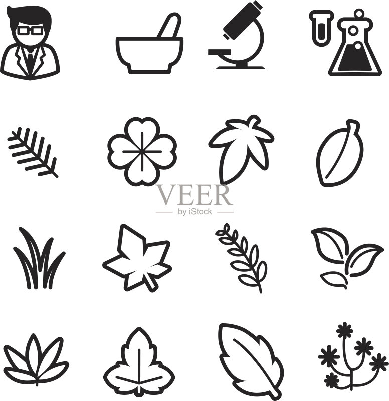 香草图标集图标素材