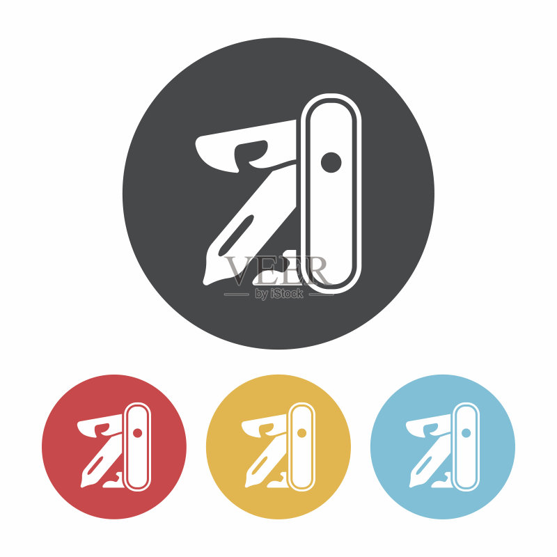 多功能刀具图标图标素材