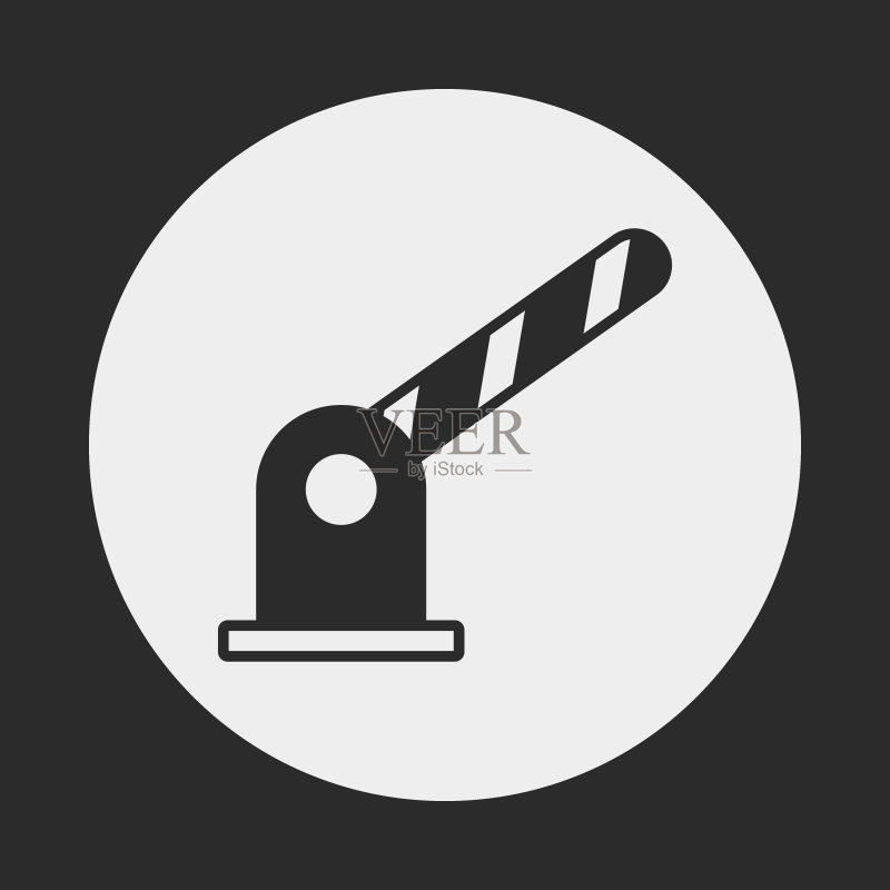 路障图标图标素材