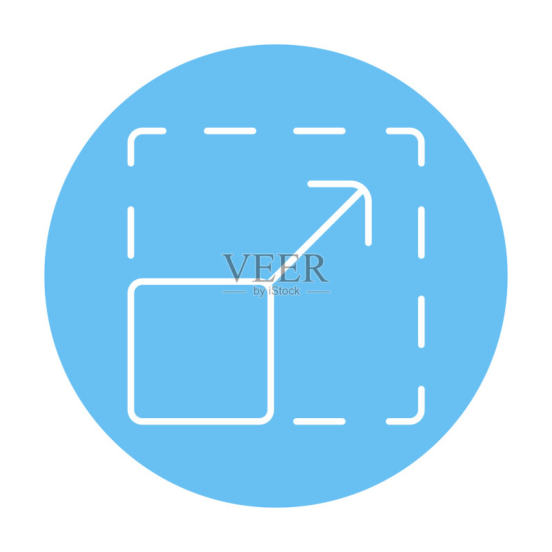 可扩展性线条图标图标素材