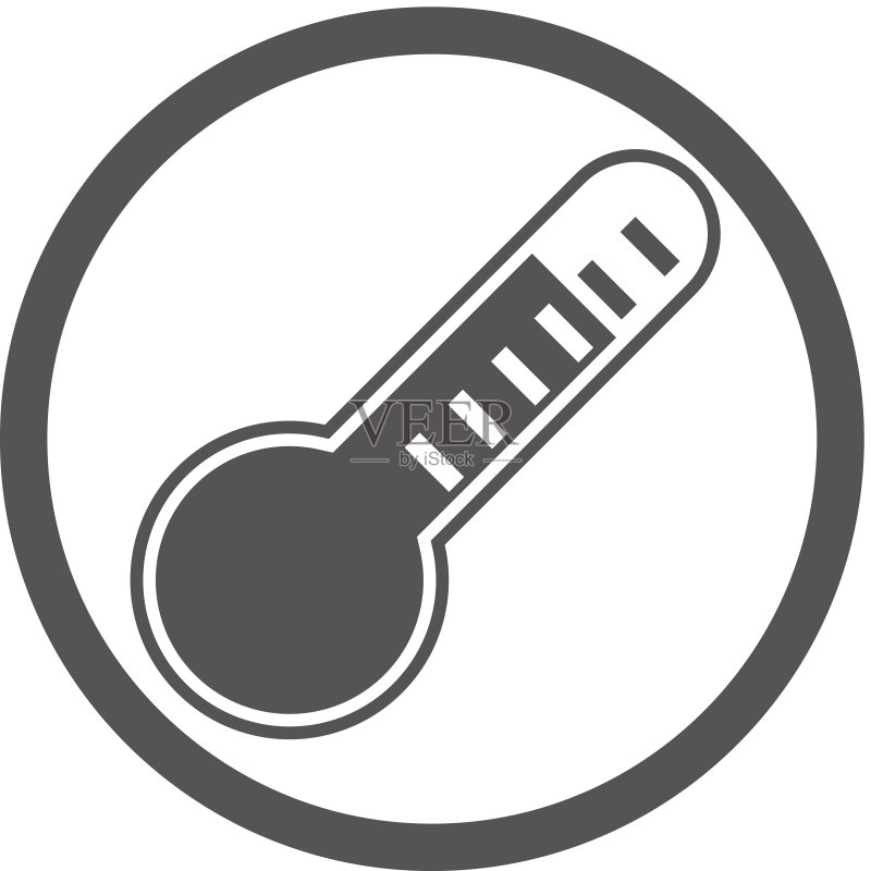 温度计矢量图标图标素材