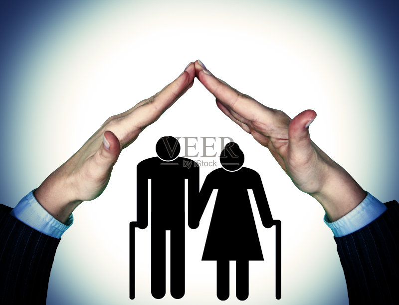 老年夫妇正版图片素材