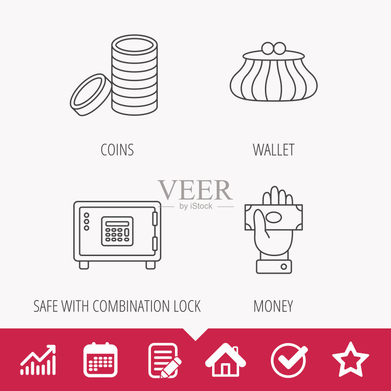 金钱现金钱包图标图标素材