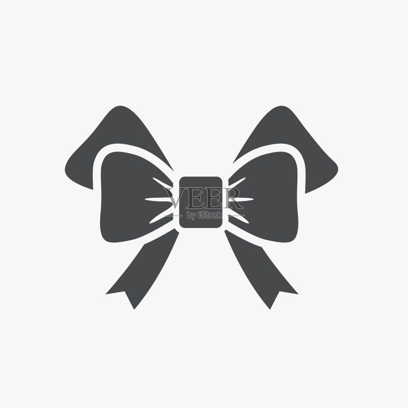 节日蝴蝶结图标图标素材