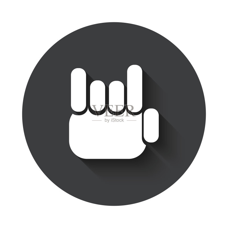 向量现代灰色圆圈图标图标素材