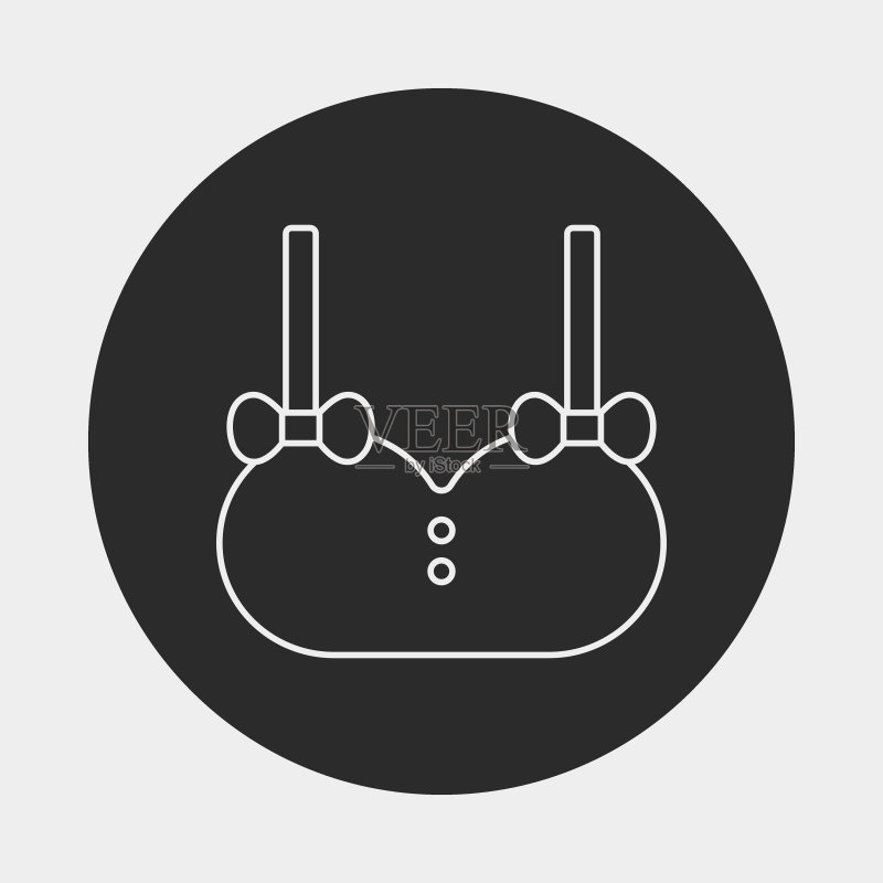 晾衣绳图标图标素材