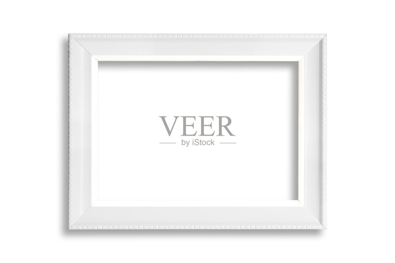 白色空白帧正版图片素材