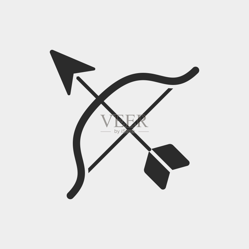 弓箭图标图标素材