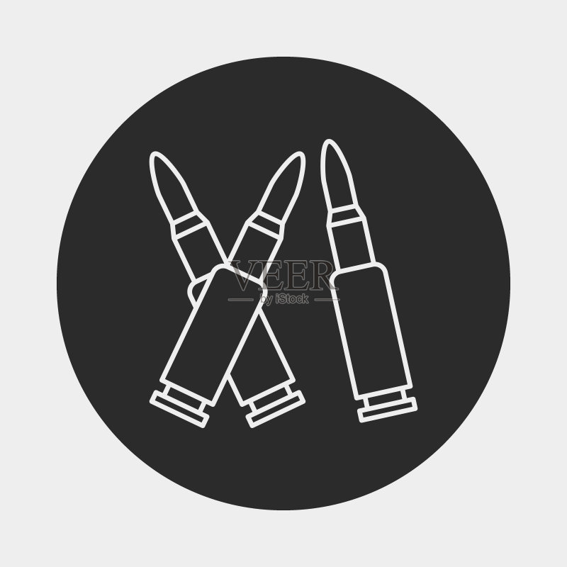 口红线条图标图标素材