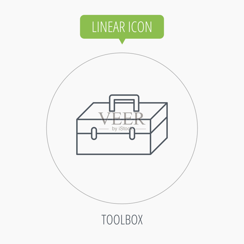 工具箱图标:维修工具标志图标素材