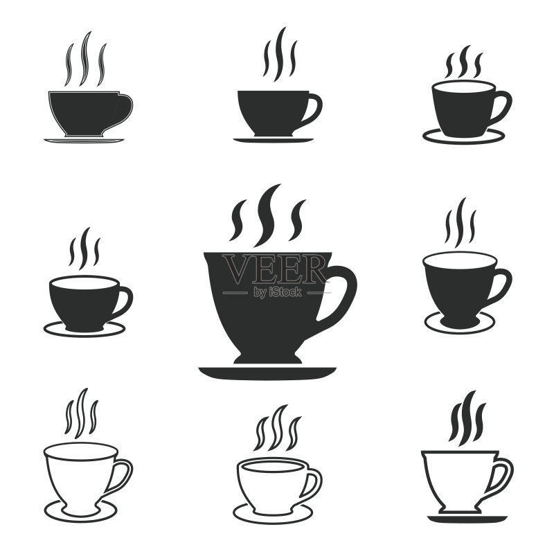 茶图标合集图标素材