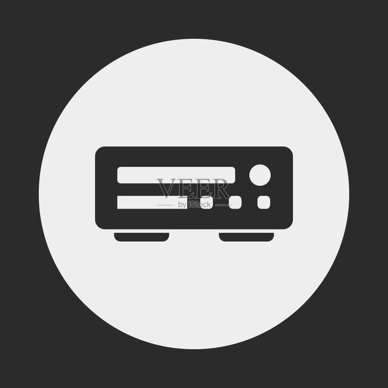 DVD播放器图标图标素材