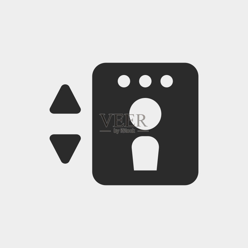 电梯图标图标素材