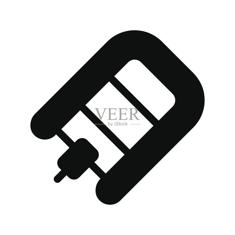 动力艇图标扁平风格矢量图图标素材