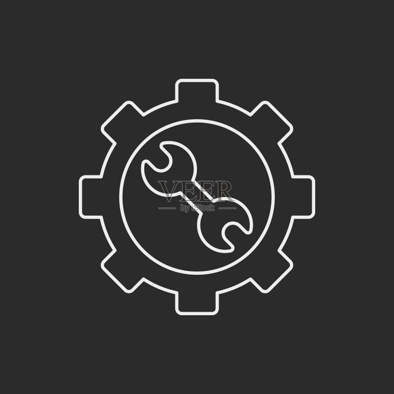 设置线性图标图标素材
