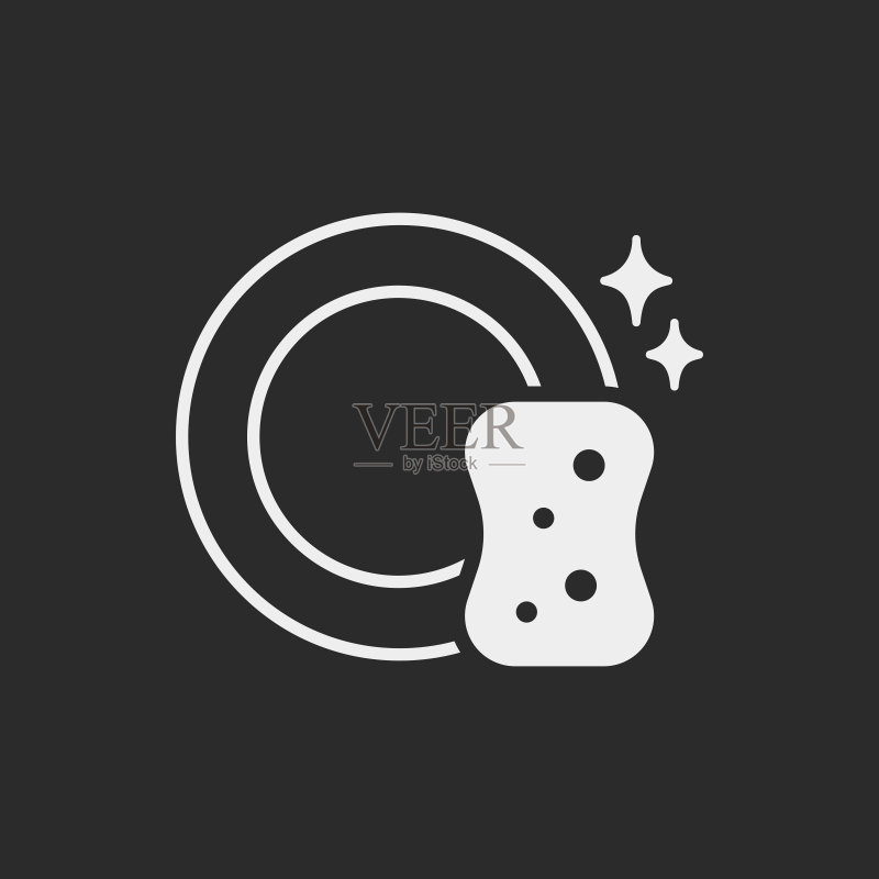 洗碗图标图标素材
