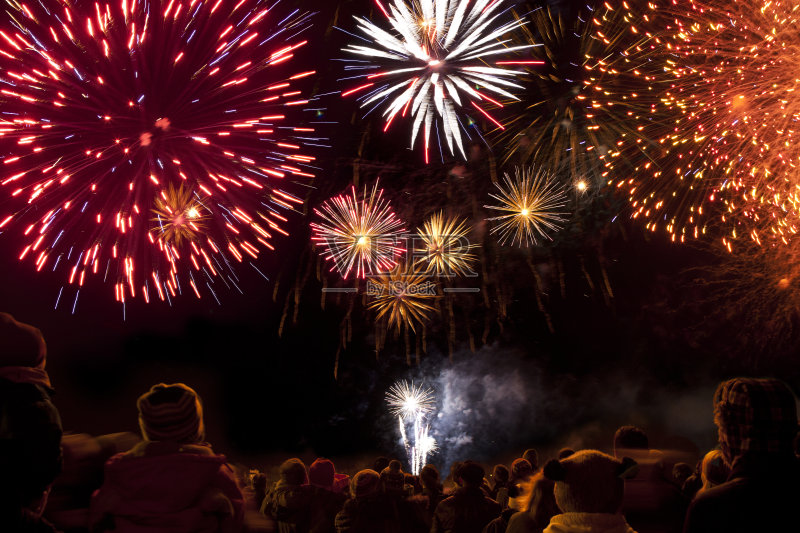 焰火表演正版图片素材
