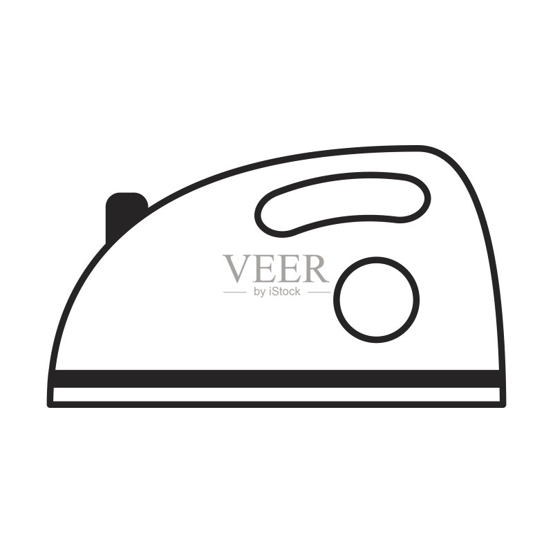 铁制衣服孤立图标图标素材