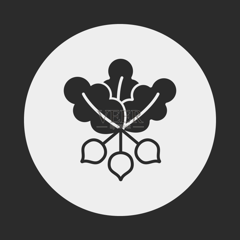 蔬菜图标图标素材
