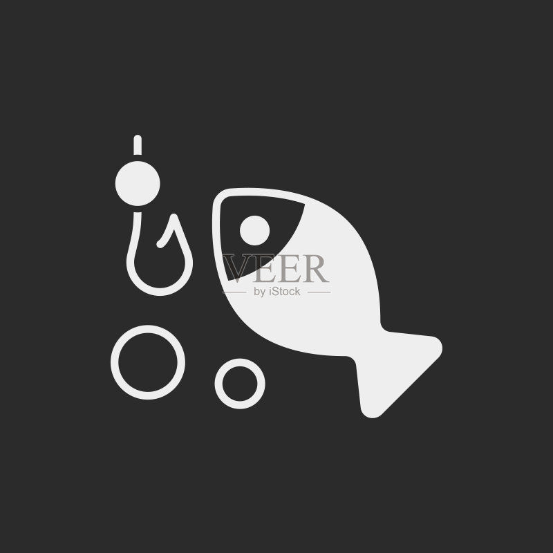 钓鱼图标图标素材