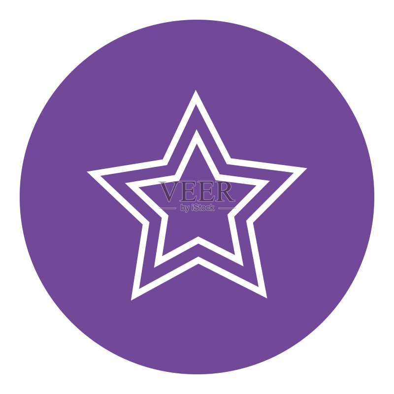 星级评价线性图标图标素材