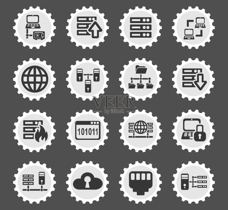 服务器图标设置图标素材