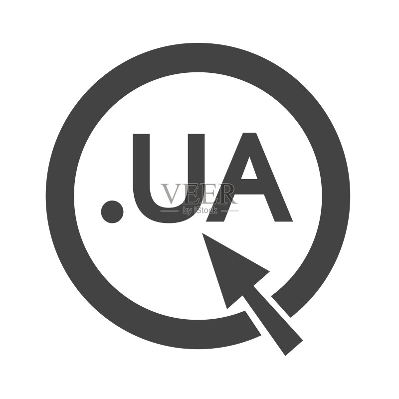 域名点UA标志图标插图图标素材