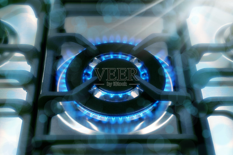 煤气炉燃烧器正版图片素材