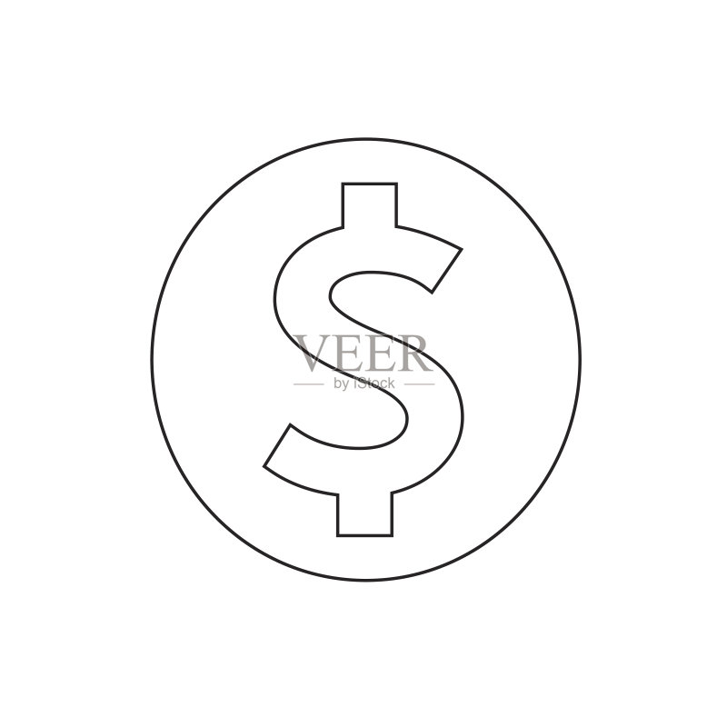 货币图标矢量素材图标素材