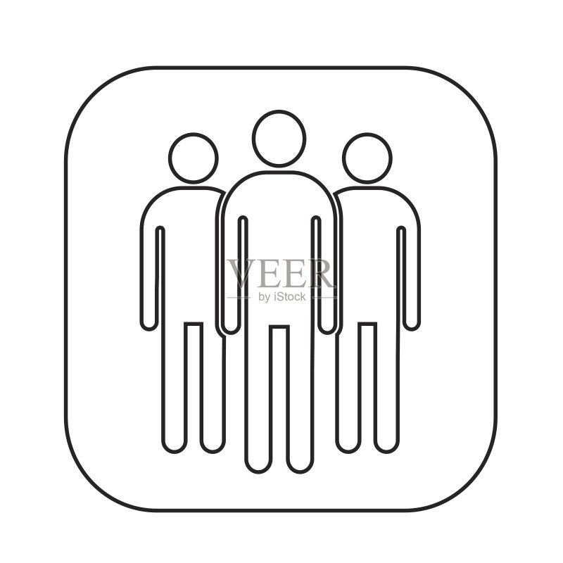 男人图标插画设计图标素材