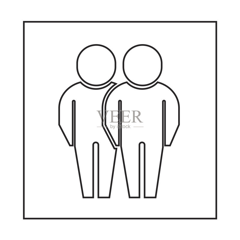 人物图标插画设计图标素材