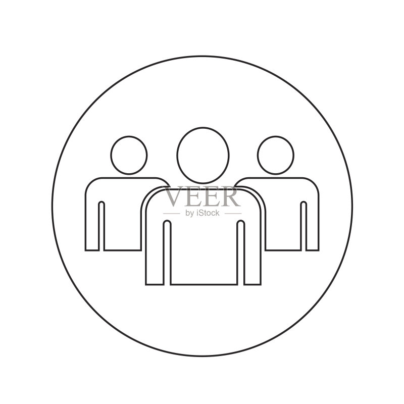 用户标志图标插图设计图标素材