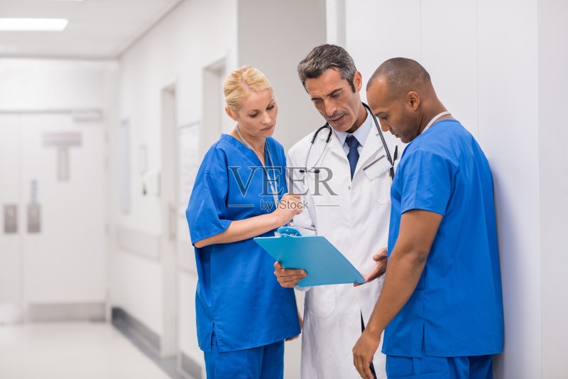 医务人员会议正版图片素材