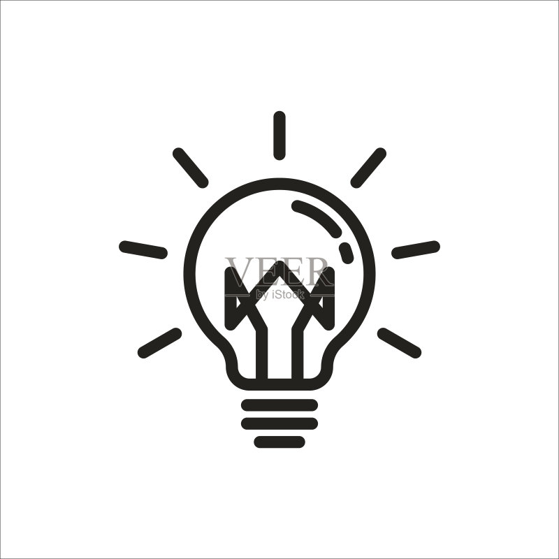 灯泡图标图标素材
