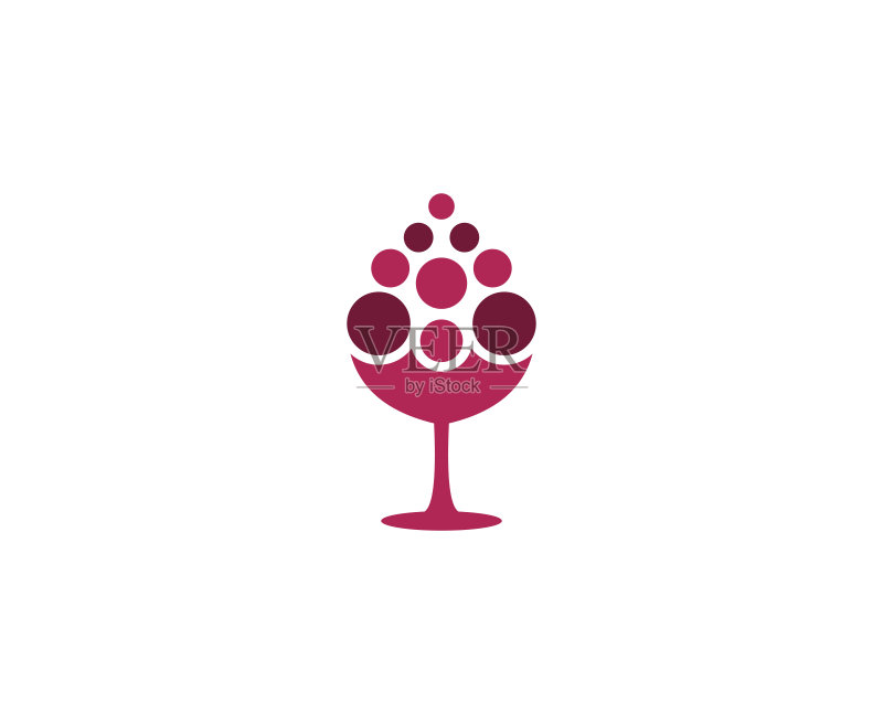 葡萄酒杯图标图标素材