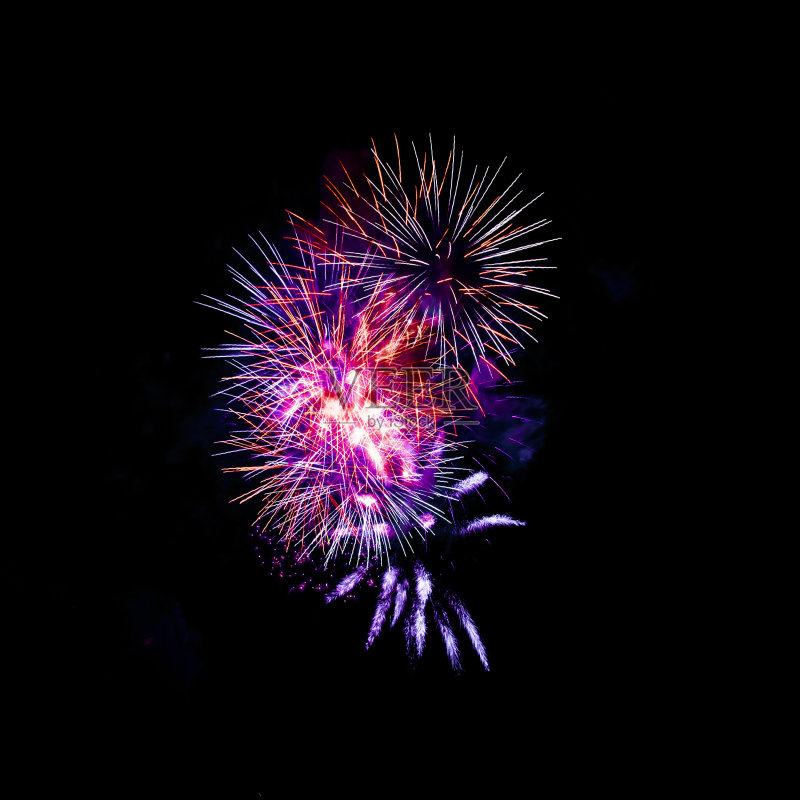 烟花表演正版图片素材