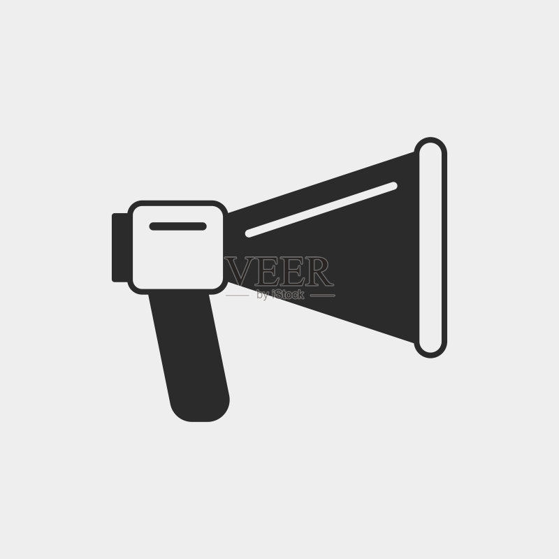 扩音器图标图标素材