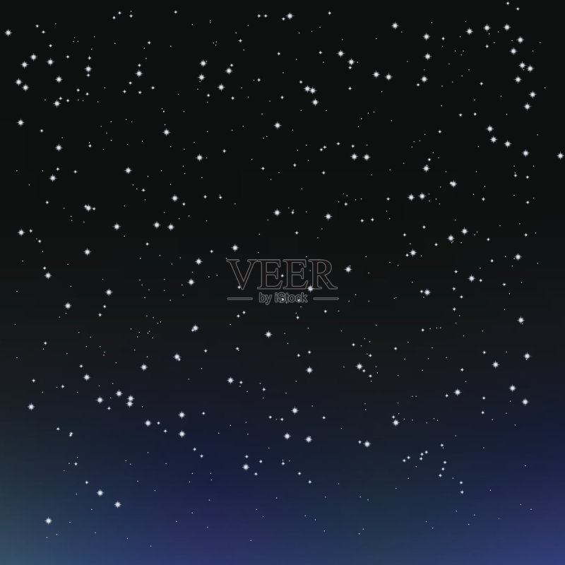 星空正版插画素材