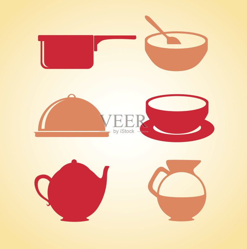 厨房图标图标素材