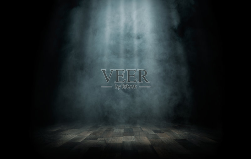 灯光照在舞台上正版图片素材